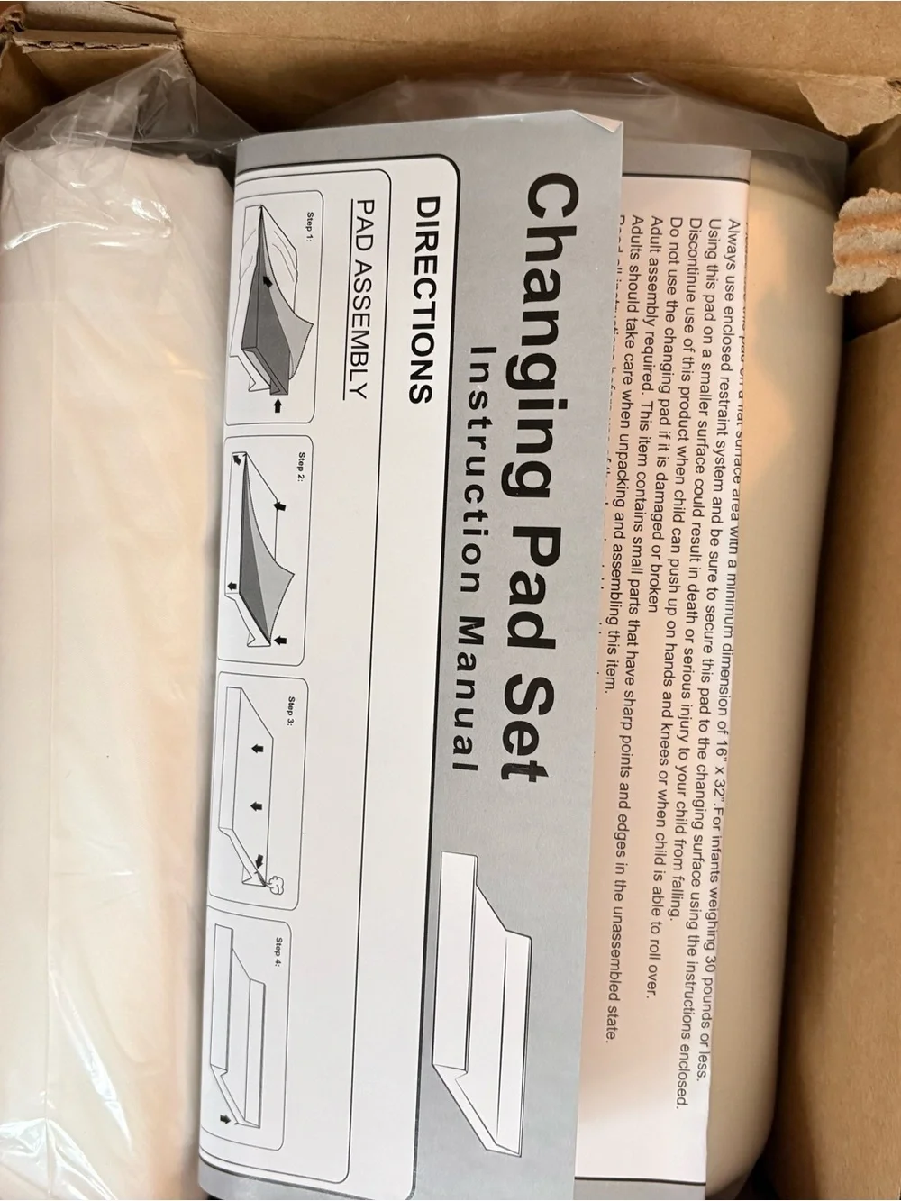 Honest Baby Changing Pad cover and generic changing pad BRAND NEW